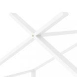 fehér tömör fenyőfa gyerekágy-keret 70 x 140 cm