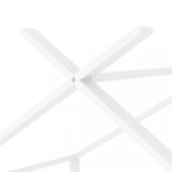 fehér tömör fenyőfa gyerekágy-keret 80 x 160 cm