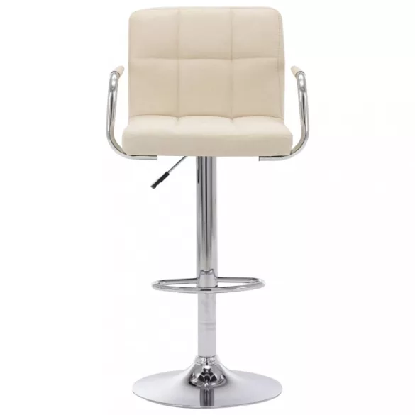 krémszínű szövet bárszék