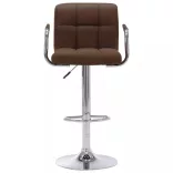 barna szövet bárszék