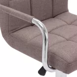 tópszínű szövet bárszék