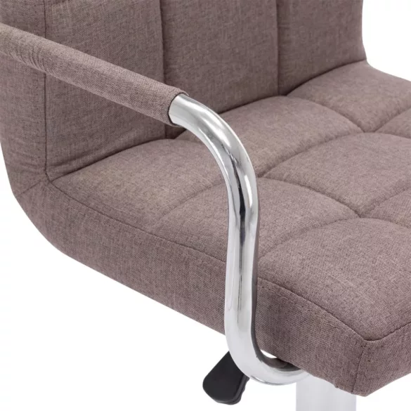 tópszínű szövet bárszék