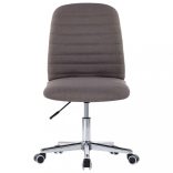 2 db tópszínű szövet étkezőszék