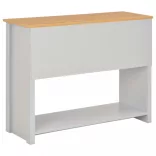 szürke tálalóasztal 97 x 35 x 76 cm
