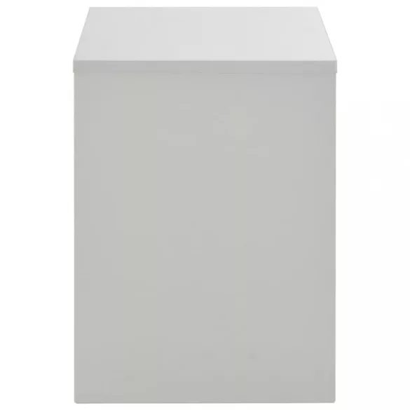 szürke öltözőasztal tükörrel és ülőkével 104 x 45 x 131 cm