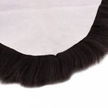 barna báránybőr szőnyeg 60 x 90 cm