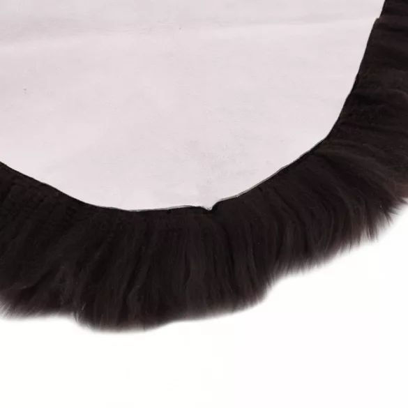 barna báránybőr szőnyeg 60 x 90 cm