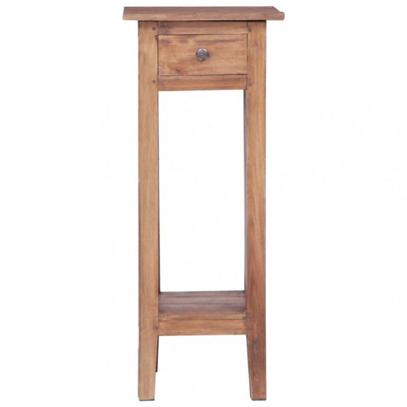 tömör mahagóni fa virágtartó állvány 30 x 30 x 75 cm