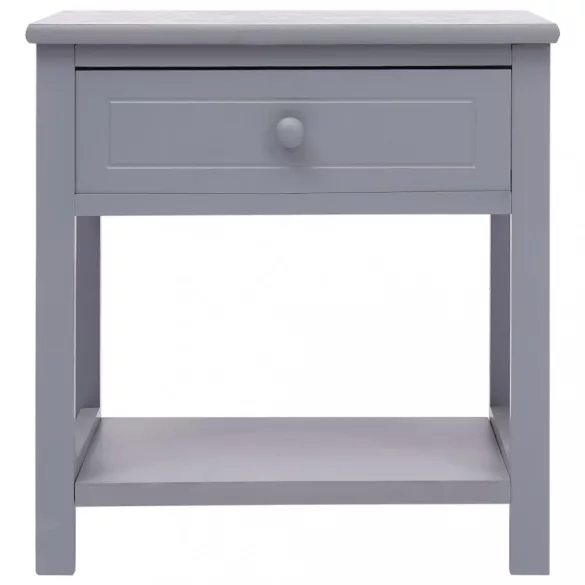 szürke császárfa éjjeliszekrény 40 x 29 x 42 cm