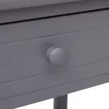 szürke császárfa éjjeliszekrény 40 x 29 x 42 cm