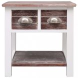 barna császárfa kisasztal 40 x 40 x 40 cm