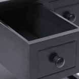 fekete császárfa kisasztal 40 x 40 x 40 cm