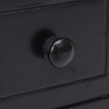 fekete császárfa kisasztal 40 x 40 x 40 cm