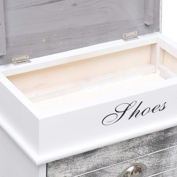 szürke császárfa cipőszekrény 50 x 28 x 58 cm