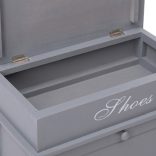 szürke császárfa cipőszekrény 50 x 28 x 58 cm