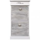 szürke császárfa cipőszekrény 50 x 28 x 98 cm