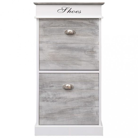 szürke császárfa cipőszekrény 50 x 28 x 98 cm