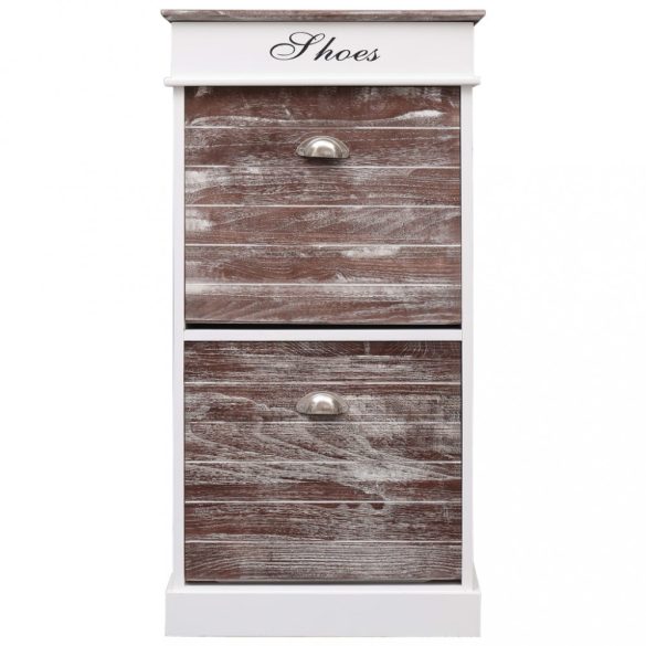 barna császárfa cipőszekrény 50 x 28 x 98 cm