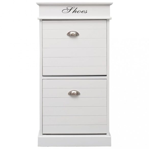 fehér császárfa cipőszekrény 50 x 28 x 98 cm