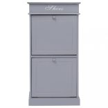 szürke császárfa cipősszekrény 50 x 28 x 98 cm