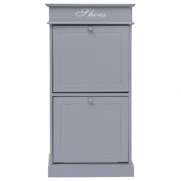 szürke császárfa cipősszekrény 50 x 28 x 98 cm
