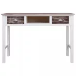 barna fa íróasztal 110 x 45 x 76 cm