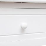 fehér fa íróasztal 110 x 45 x 76 cm