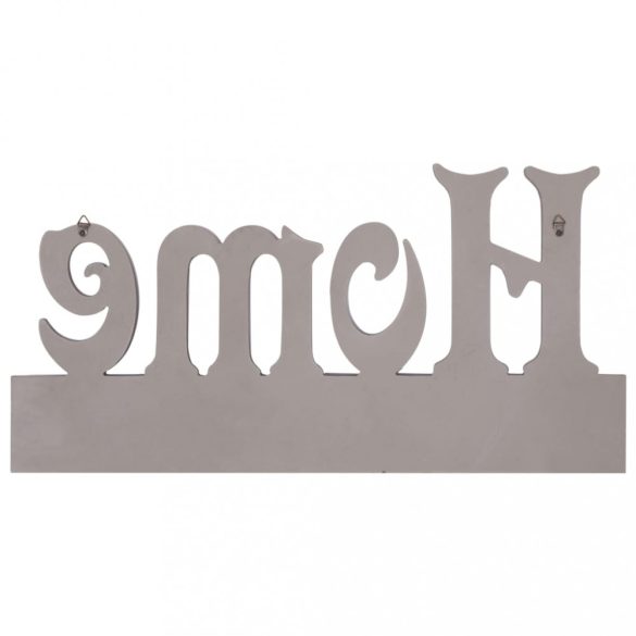 HOME" feliratú fali fogas 50 x 23 cm"