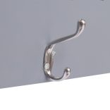 szürke FAMILY" feliratú fali fogas 74 x 29,5 cm"