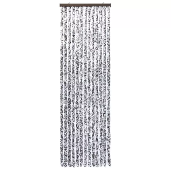 barna és bézs zsenília rovarfüggöny 56 x 185 cm