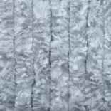 fehér és szürke zsenília rovarfüggöny 100 x 220 cm