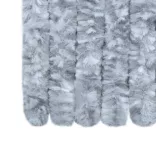 fehér és szürke zsenília rovarfüggöny 100 x 220 cm