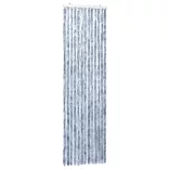 ezüstszínű zsenília rovarfüggöny 56 x 185 cm