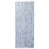 ezüstszínű zsenília rovarfüggöny 90 x 220 cm