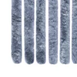 ezüstszínű zsenília rovarfüggöny 100 x 220 cm