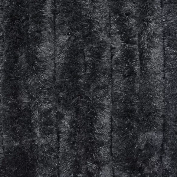 antracitszürke zsenília rovarfüggöny 56 x 185 cm