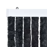 antracitszürke zsenília rovarfüggöny 100 x 220 cm