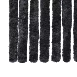 antracitszürke zsenília rovarfüggöny 100 x 220 cm