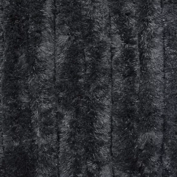 antracitszürke zsenília rovarfüggöny 100 x 220 cm