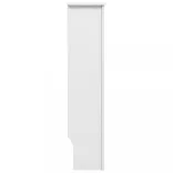 fehér MDF radiátorburkolat 112 x 19 x 81,5 cm