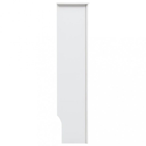 fehér MDF radiátorburkolat 112 x 19 x 81,5 cm