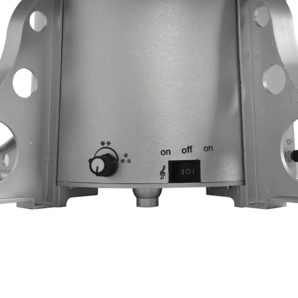 fehér havazó karácsonyfa ernyő alakú talppal 140 cm