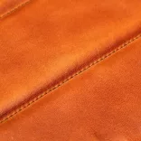 sárgásbarna valódi bőr karosszék