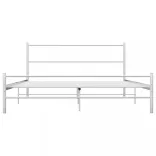 fehér fém ágykeret 120 x 200 cm