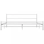 fehér fém ágykeret 180 x 200 cm