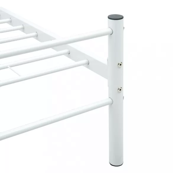 fehér fém ágykeret 180 x 200 cm