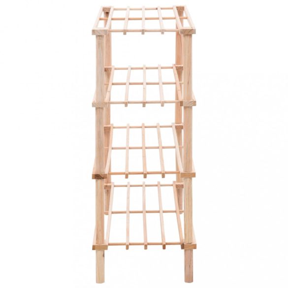 4-szintes tömör fenyőfa cipőtartó