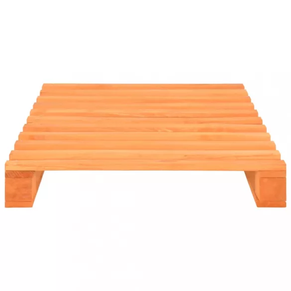 barna tömör fenyőfa raklap ágykeret 100 x 200 cm