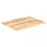 tömör mangófa asztallap 15-16 mm 70 x 60 cm