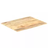 tömör mangófa asztallap 15-16 mm 70 x 60 cm